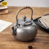 Ấm đun nước bằng bạc thủ công ADNB5