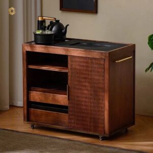 Bàn trà thông minh kết hợp tủ trà tiện lợi đa năng TT47