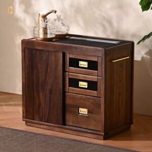 Bàn trà thông minh kết hợp tủ trà tiện lợi đa năng TT48