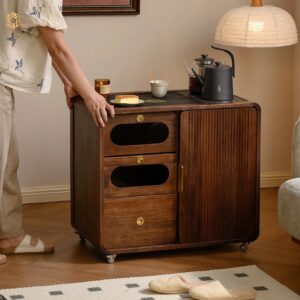 Bàn trà thông minh kết hợp tủ trà tiện lợi đa năng TT46